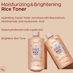 SOQU tonique – texture lumineuse pour une application douce et peau rafraîchie.