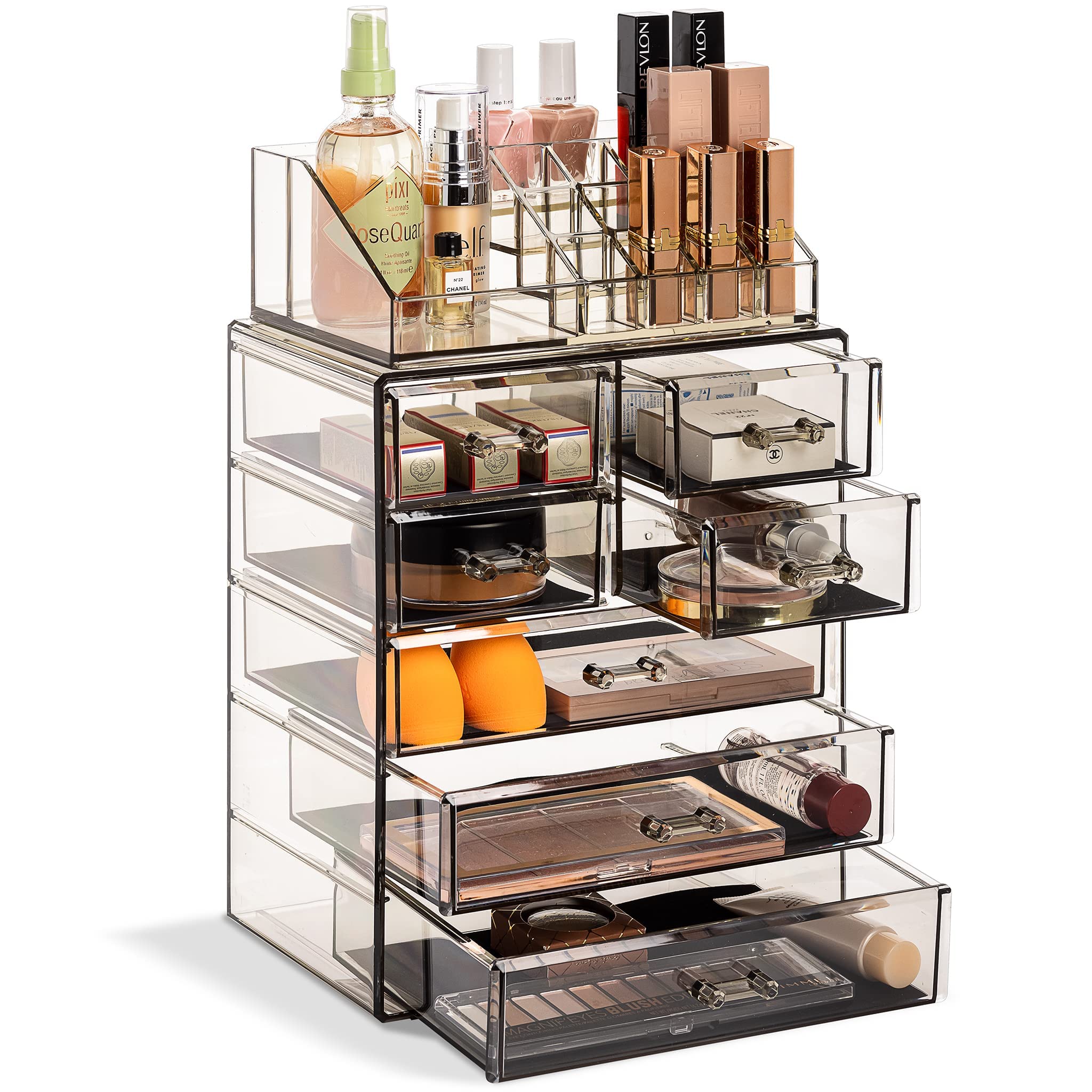 Sorbus Organisateur Maquillage 7 Tiroirs – vue d'ensemble pratique pour vanity ordonné