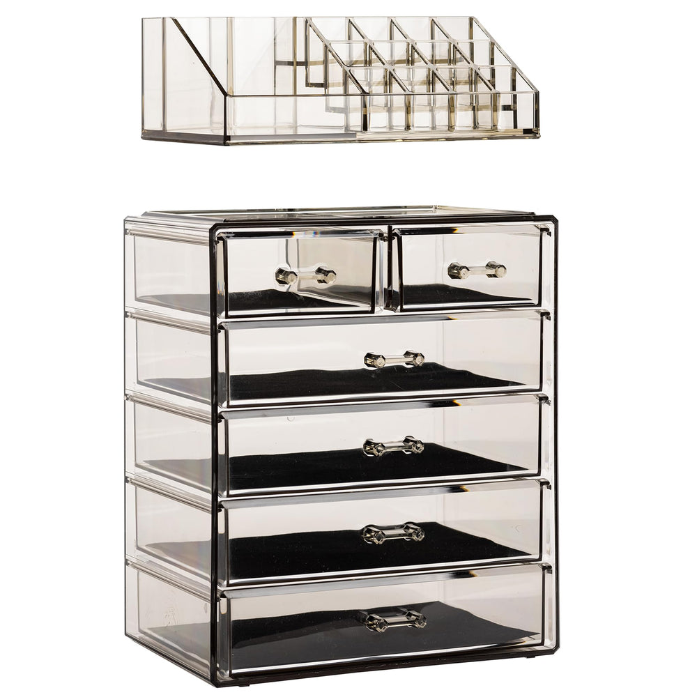 Sorbus cadeau beauté, organisateur maquillage acrylique parfait pour Noël et beauté.