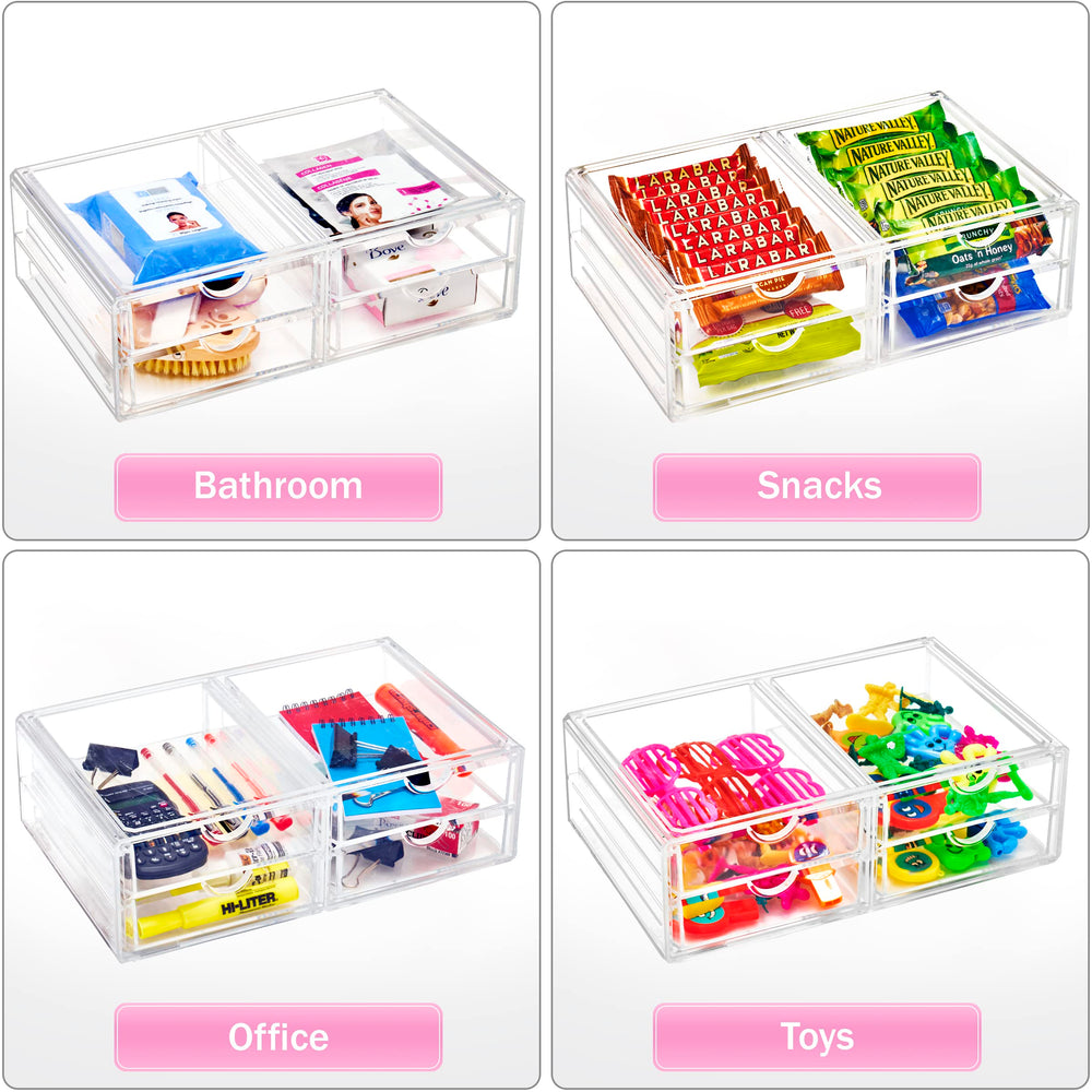 Sorbus organisation beauté quotidienne, gain d'espace sur la coiffeuse.