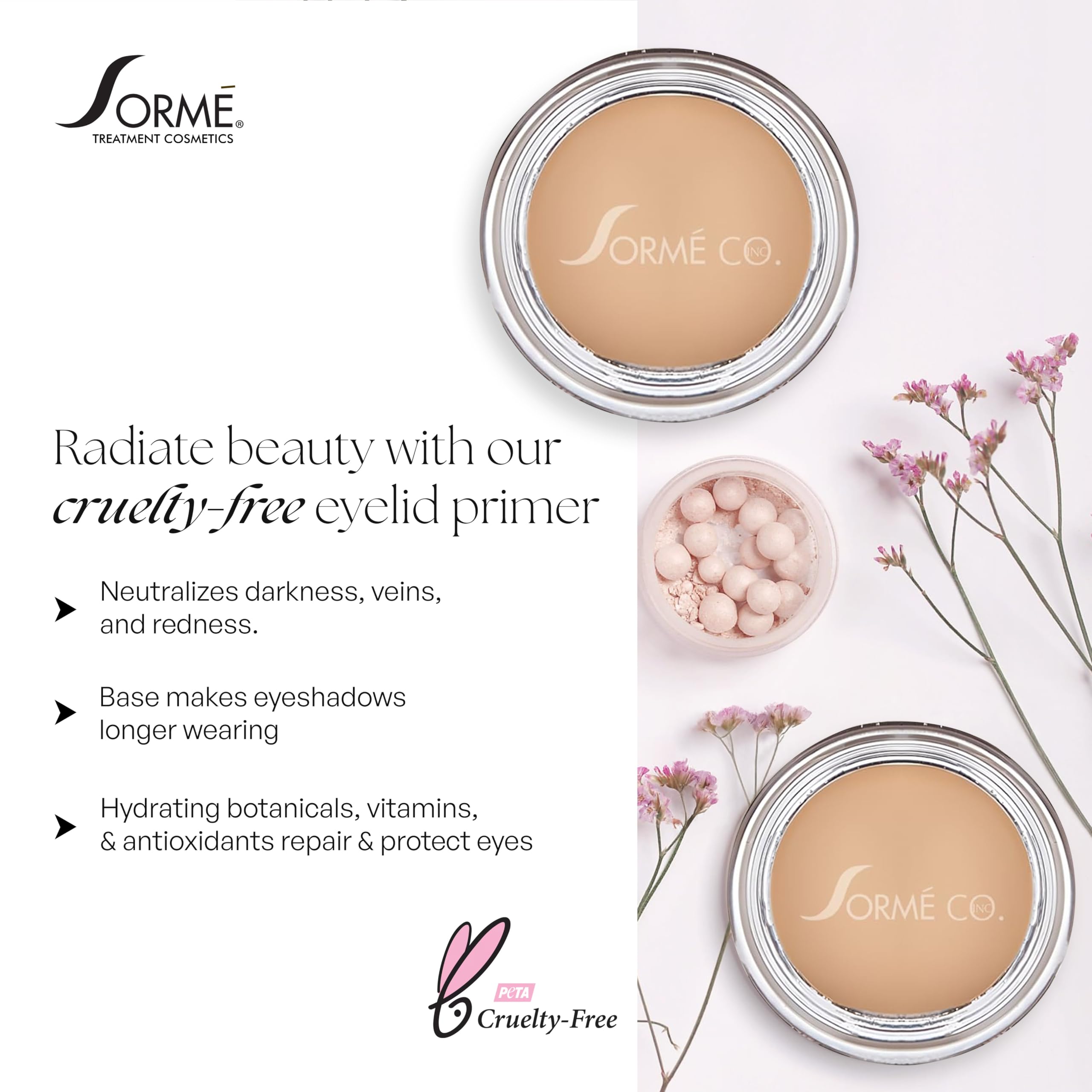 SORMÉ Under Shadow Primer offers long-lasting, waterproof wear