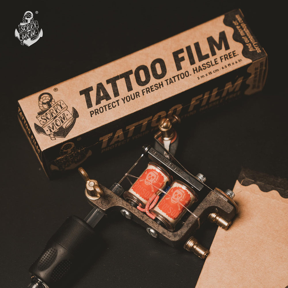 Sorry Mom film-tatouage-usage-sportif protège votre tatouage pendant l'activité physique.