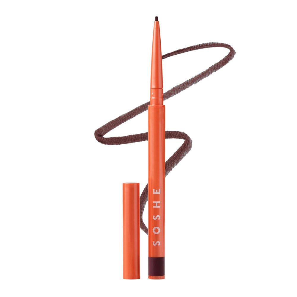SOSHE Eyeliner précision avec pointe fine près des cils pour un trait net