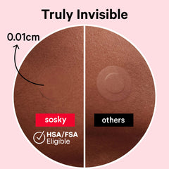 Sosky Patch absorption layer targets blemishes while you go about your day.