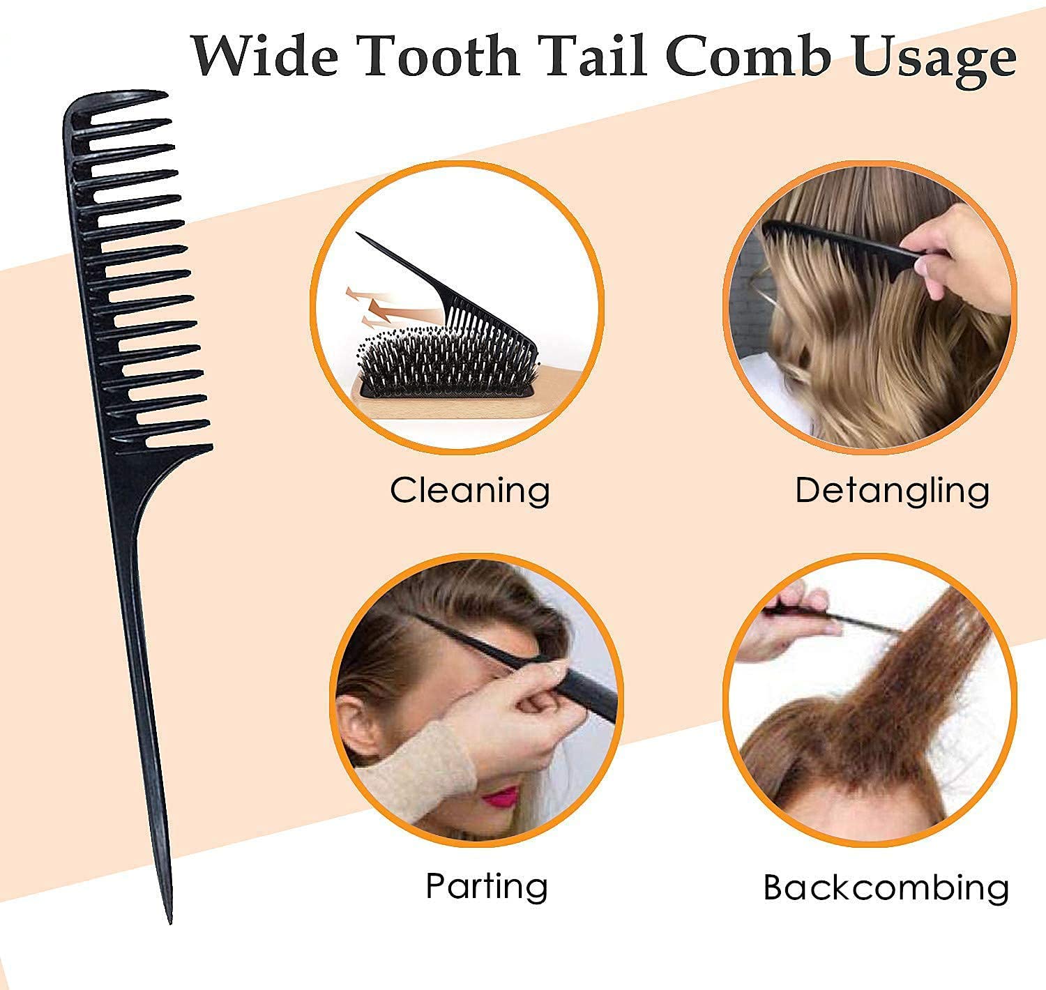 Sosoon brosse-cheveux plat manche-bois: prise en main confortable et artisanale.
