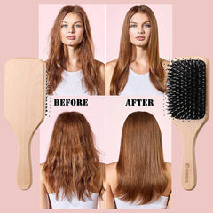 Brosse Sosoon avec pins nylon pour démêlage facilité