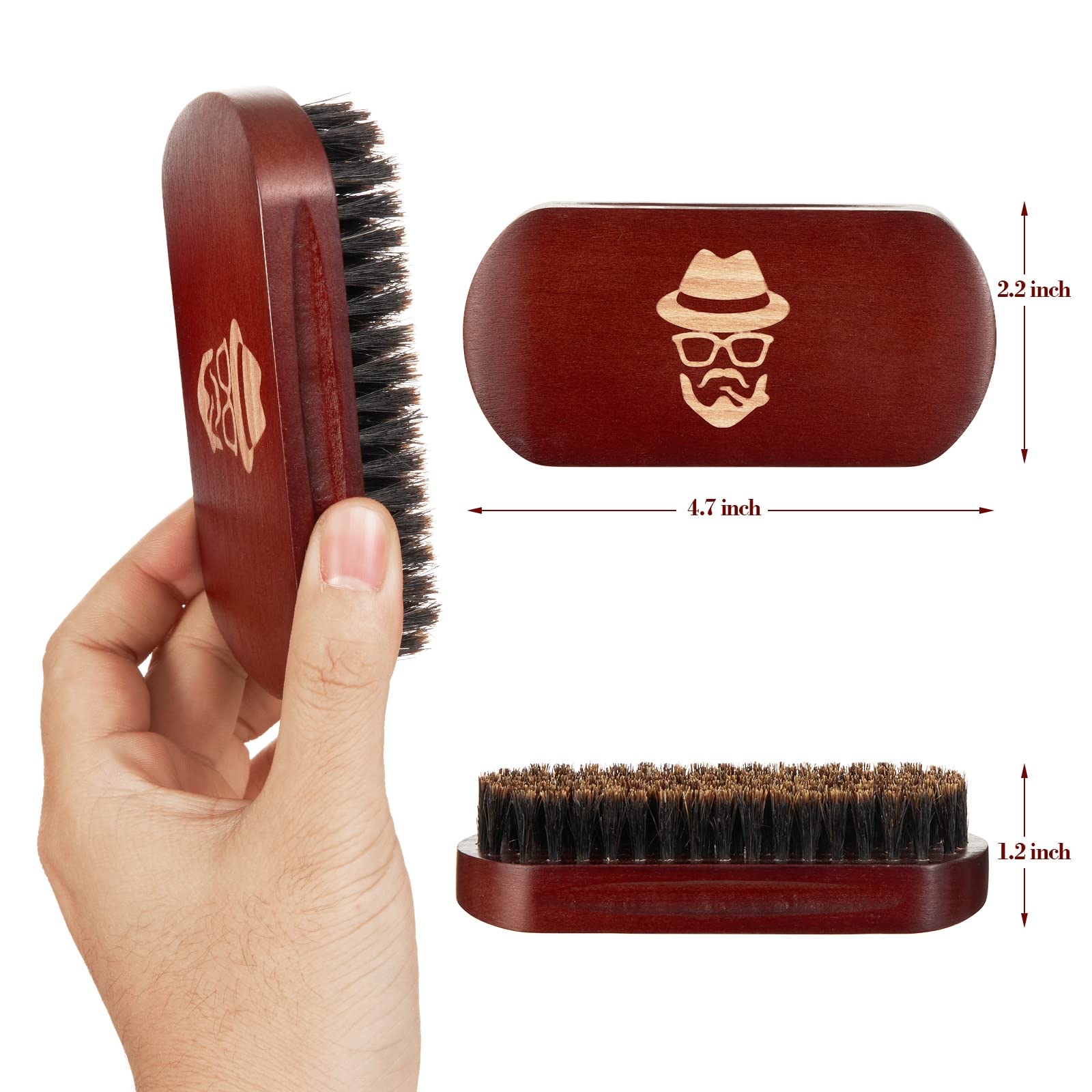 Sosoon brosse barbe et moustache – soin quotidien simplifié