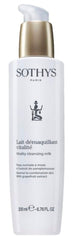 SOTHYS Vitalité Lait Nettoyant, bouteille élégante purifie et rafraîchit la peau au quotidien.