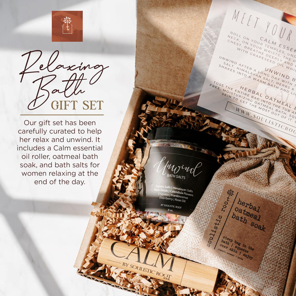 Coffret spa prêt à offrir SOULISTIC ROOT pour Saint-Valentin.