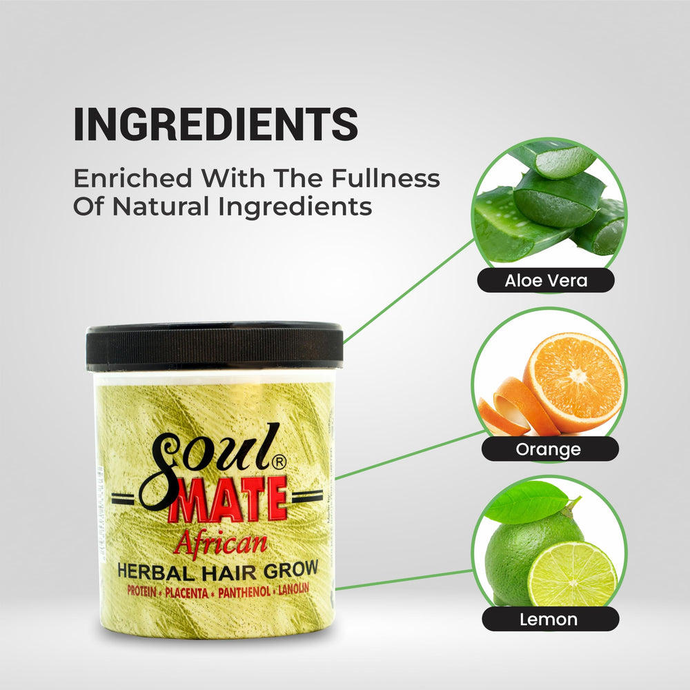 Soulmate Ingrédients – huile de jojoba équilibre le cuir chevelu.