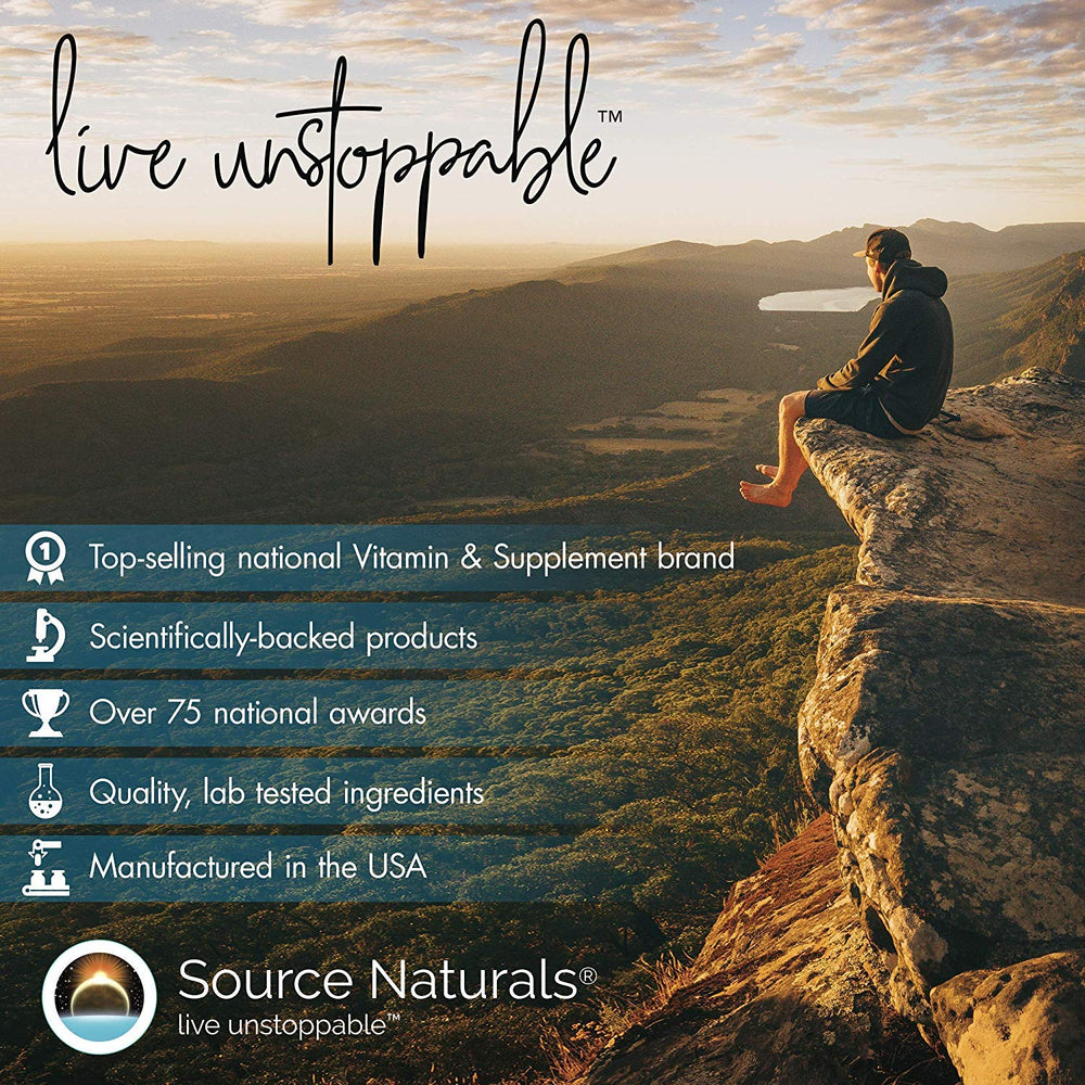 Source Naturals Skin Eternal Serum - emballage et ingrédients, formulation sans parabènes.