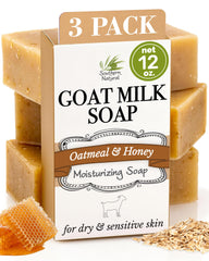 Savon Southern Natural pack 3, vue générale, douceur pour peaux sèches.