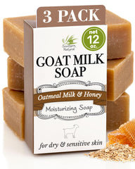 Savon Southern Natural pack3, visuel d'emballage, idéal pour peau sèche