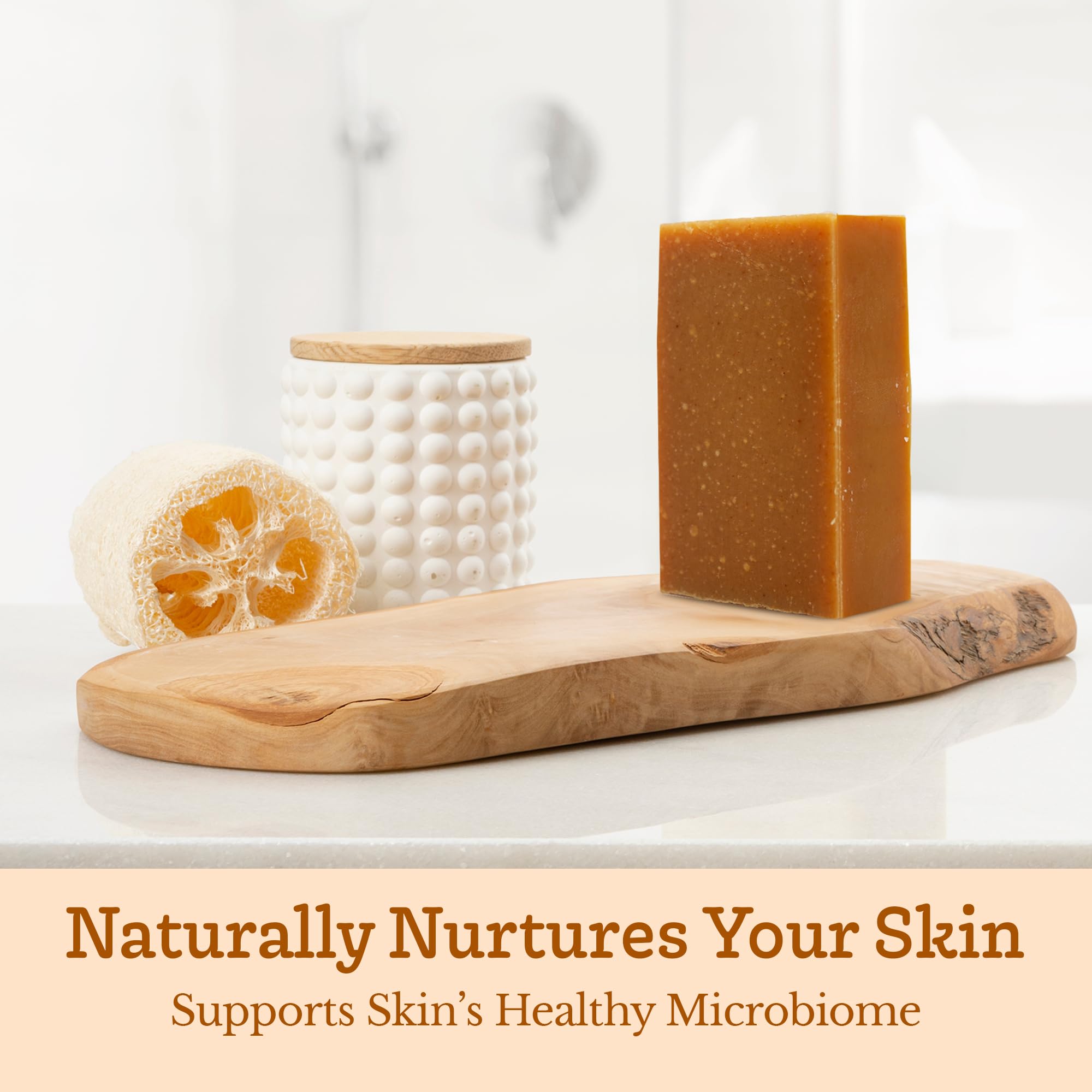 Savon lait chèvre curcuma miel citron, hydratation longue durée