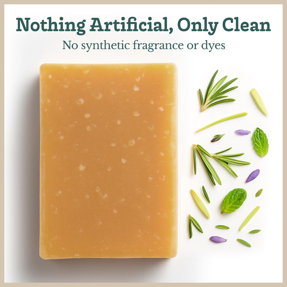 Savon lait chèvre Southern Natural utilisation quotidienne sans irritations.