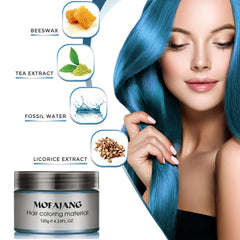 SOVONCARE application cire bleu-coiffure rapide et simple.