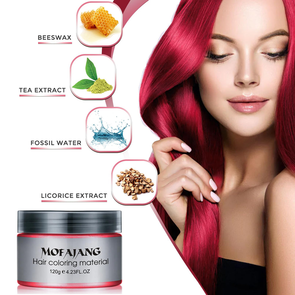 SOVONCARE cire colorante rouge, application rapide pour look quotidien sans effort.