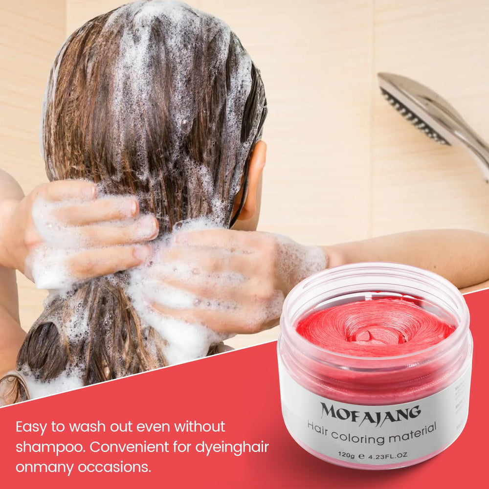 SOVONCARE cire colorante rouge, lavable à l’eau tiède pour un retrait facile.