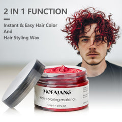 SOVONCARE cire colorante rouge, look soirée durable pour soirée et cosplay.
