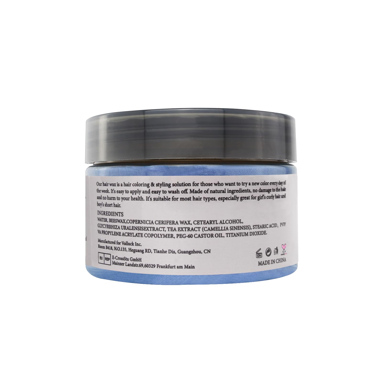 SOVONCARE couleur bleue temporaire adaptée aux cosplays et festivals.