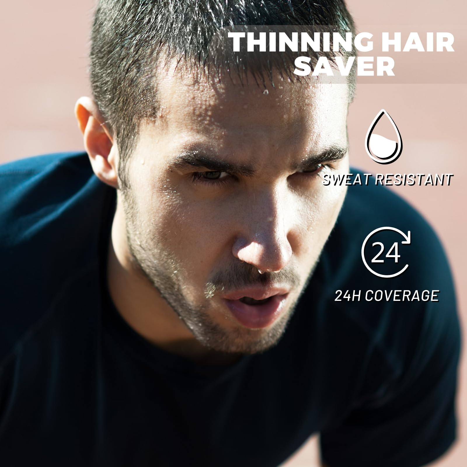 SOVONCARE fibres-cheveux-resistance-au-sudor: tenue fiable même pendant l'effort physique.