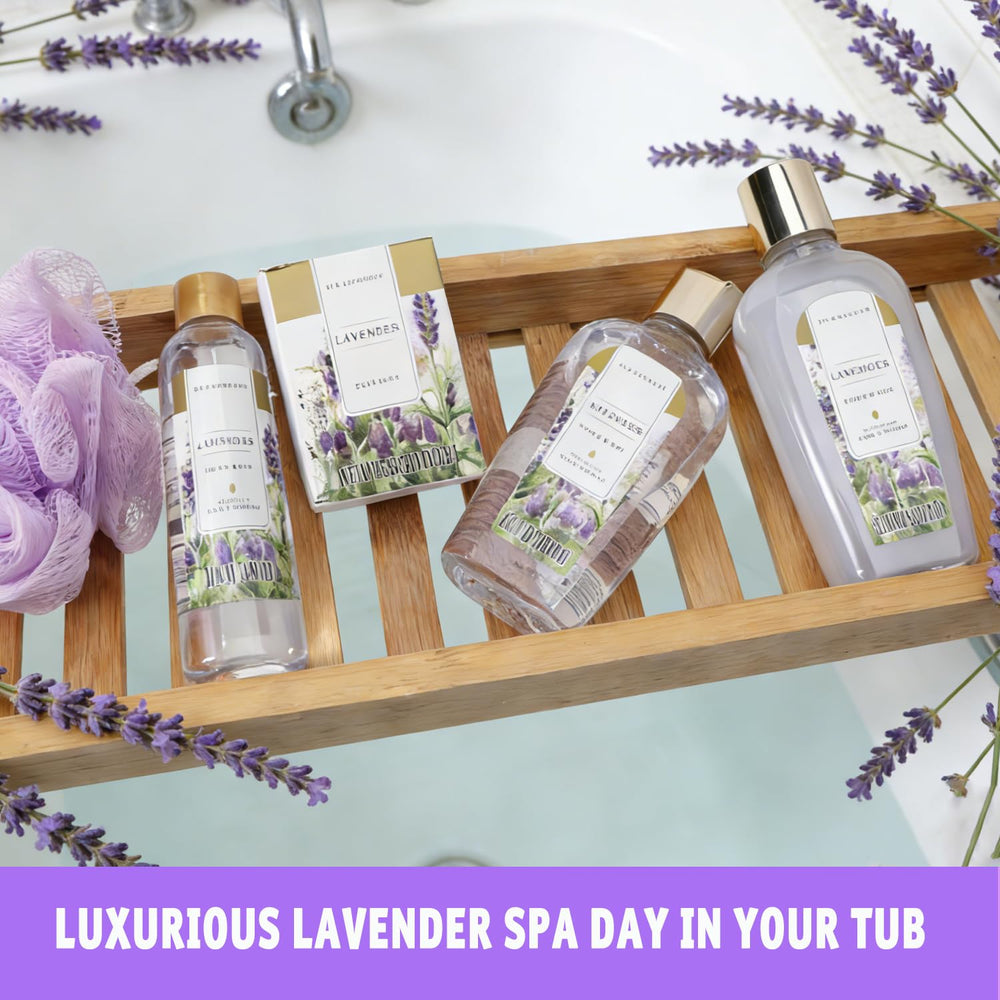 Spa Luxetique bombes bain lavande : expérience apaisante et parfum durable.