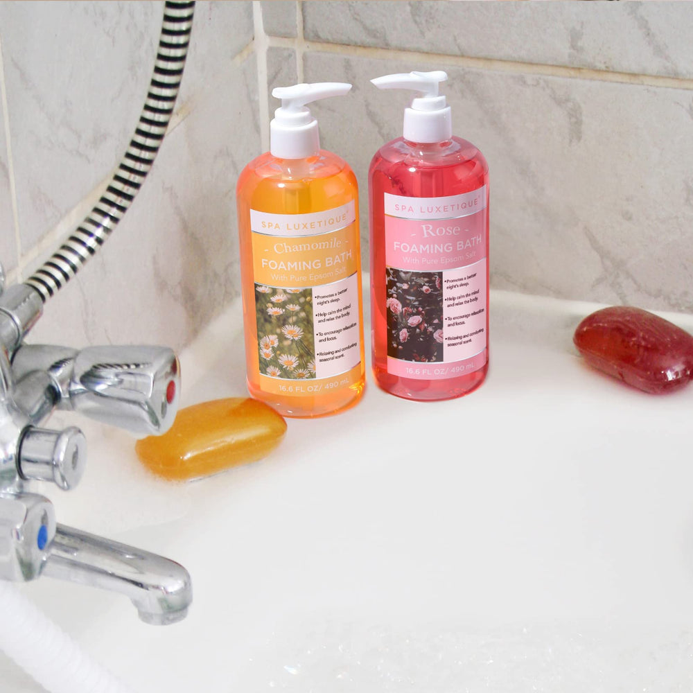 Spa Luxetique – bouteille de 33,2 oz, format généreux pour plusieurs séances