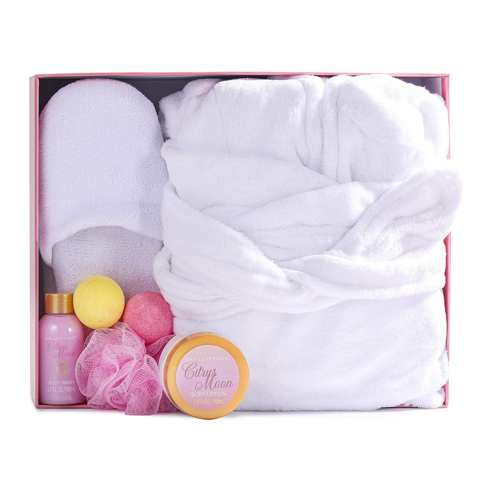 Chaussons Spa Luxetique, semelles anti-glisse pour grand confort intérieur.