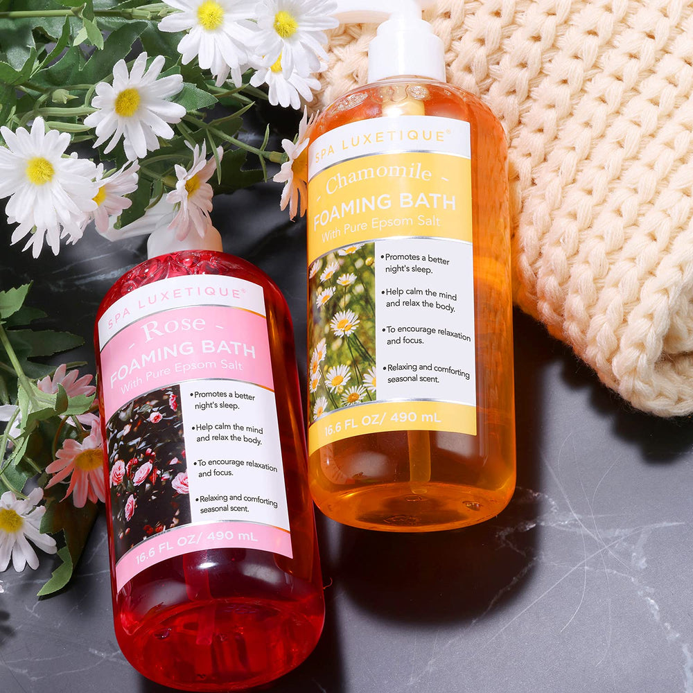 Spa Luxetique – coffret soin bain rose, cadeau douceur pour elle