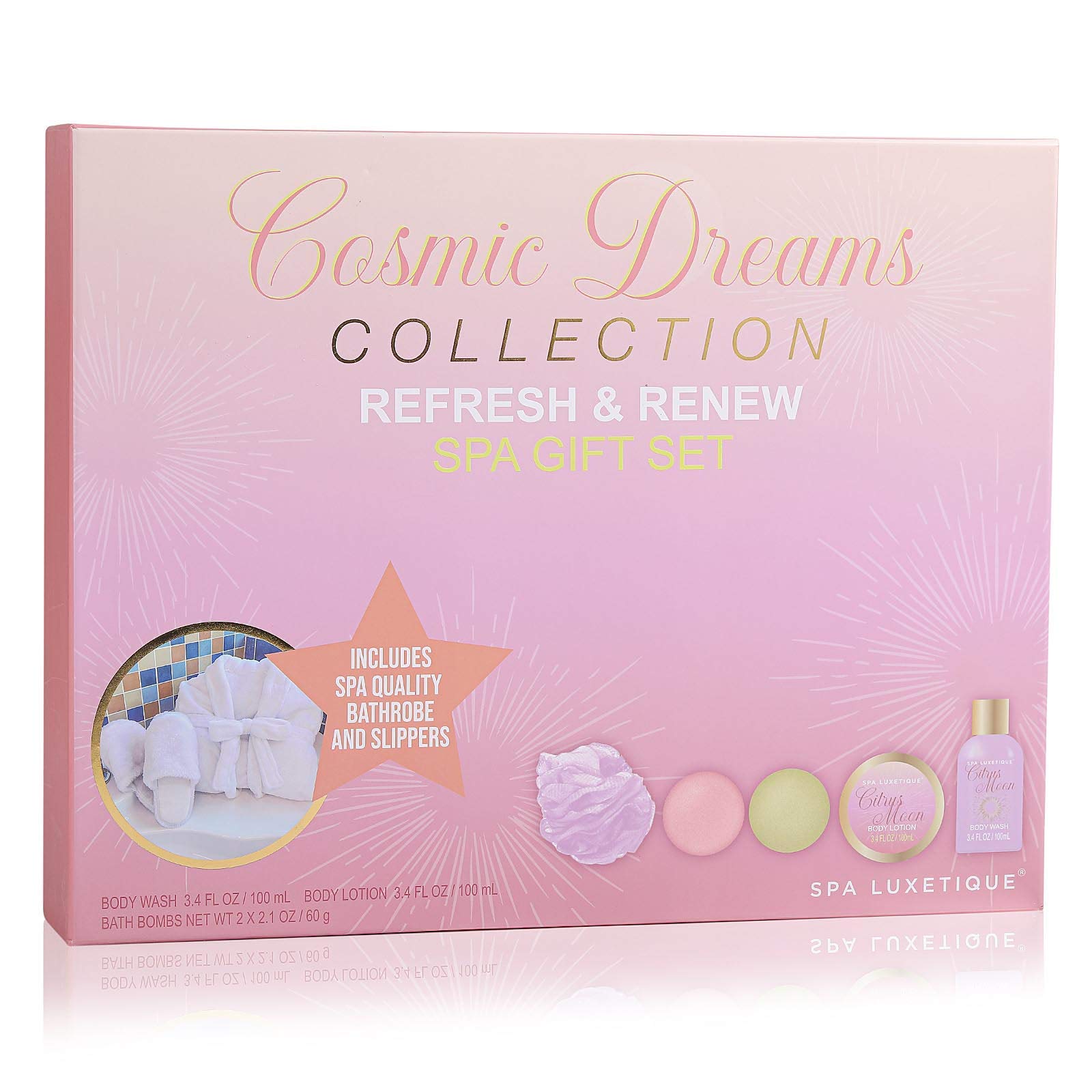 Coffret Spa Luxetique prêt à offrir pour toutes les occasions.