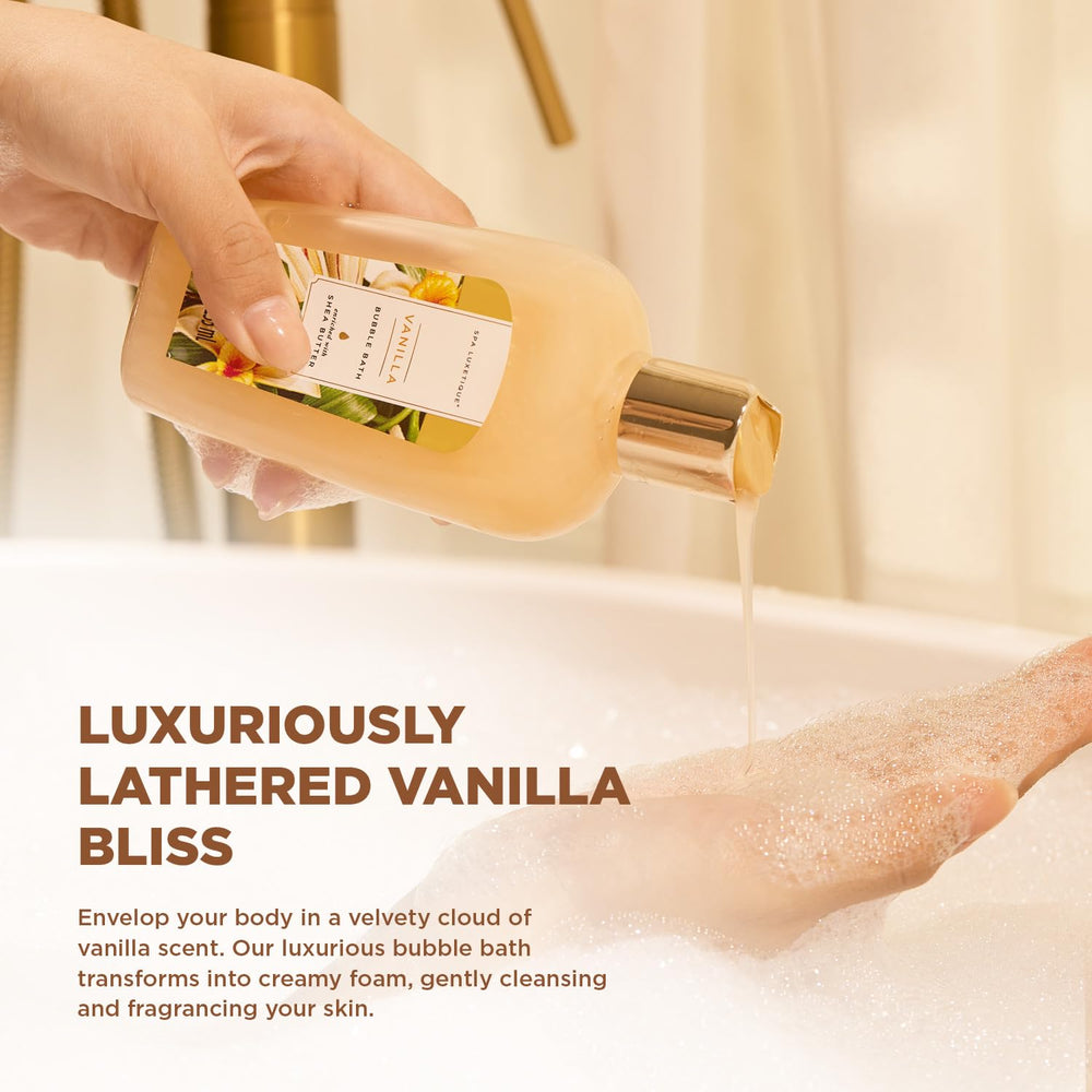 Spa Luxetique: huile tournesol vitamine E et vanille, hydratation légère