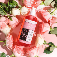 Spa Luxetique – mousse de bain rose, parfum romantique pour un moment posé