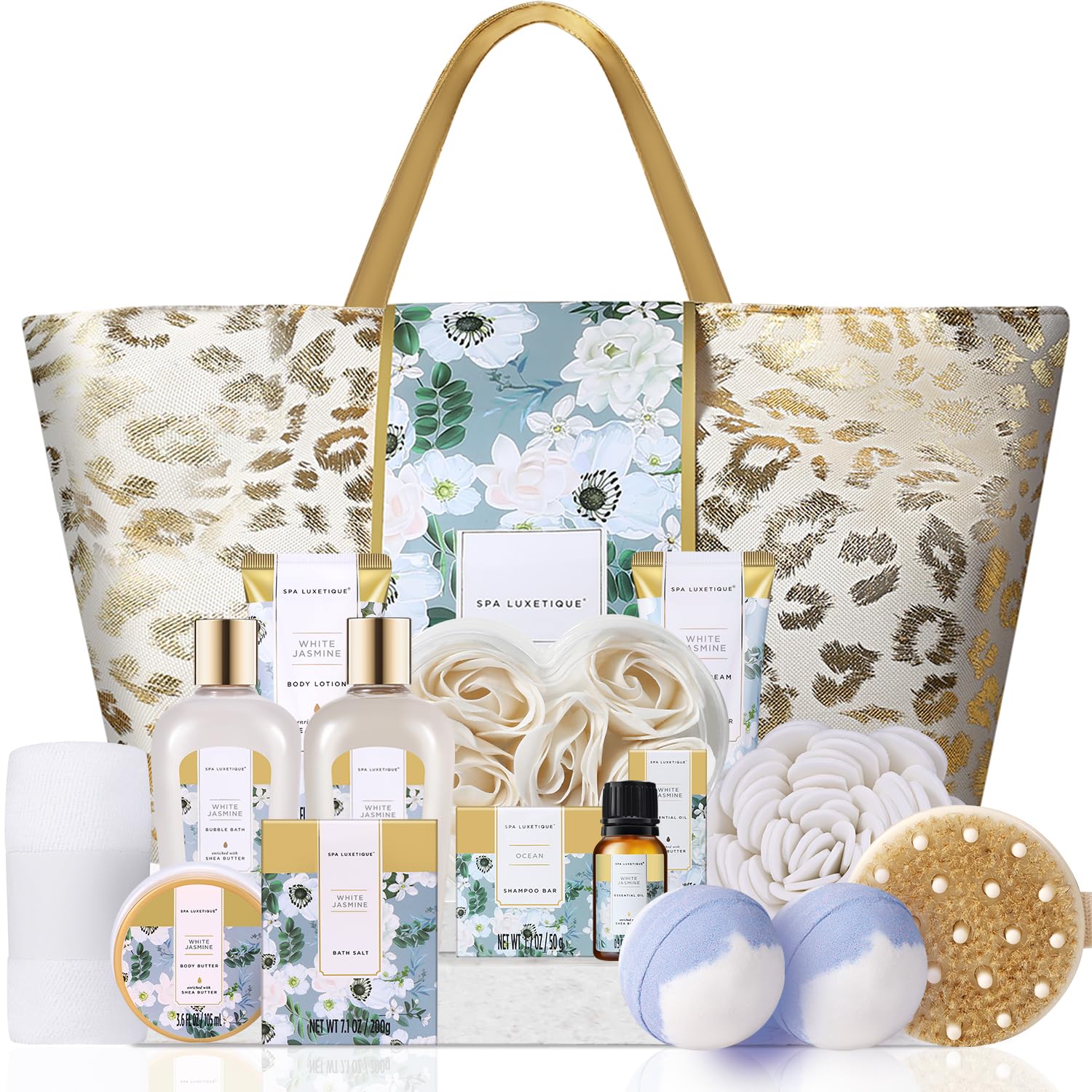 Spa Luxetique — panier cadeau spa 15 pièces, parfait pour offrir.