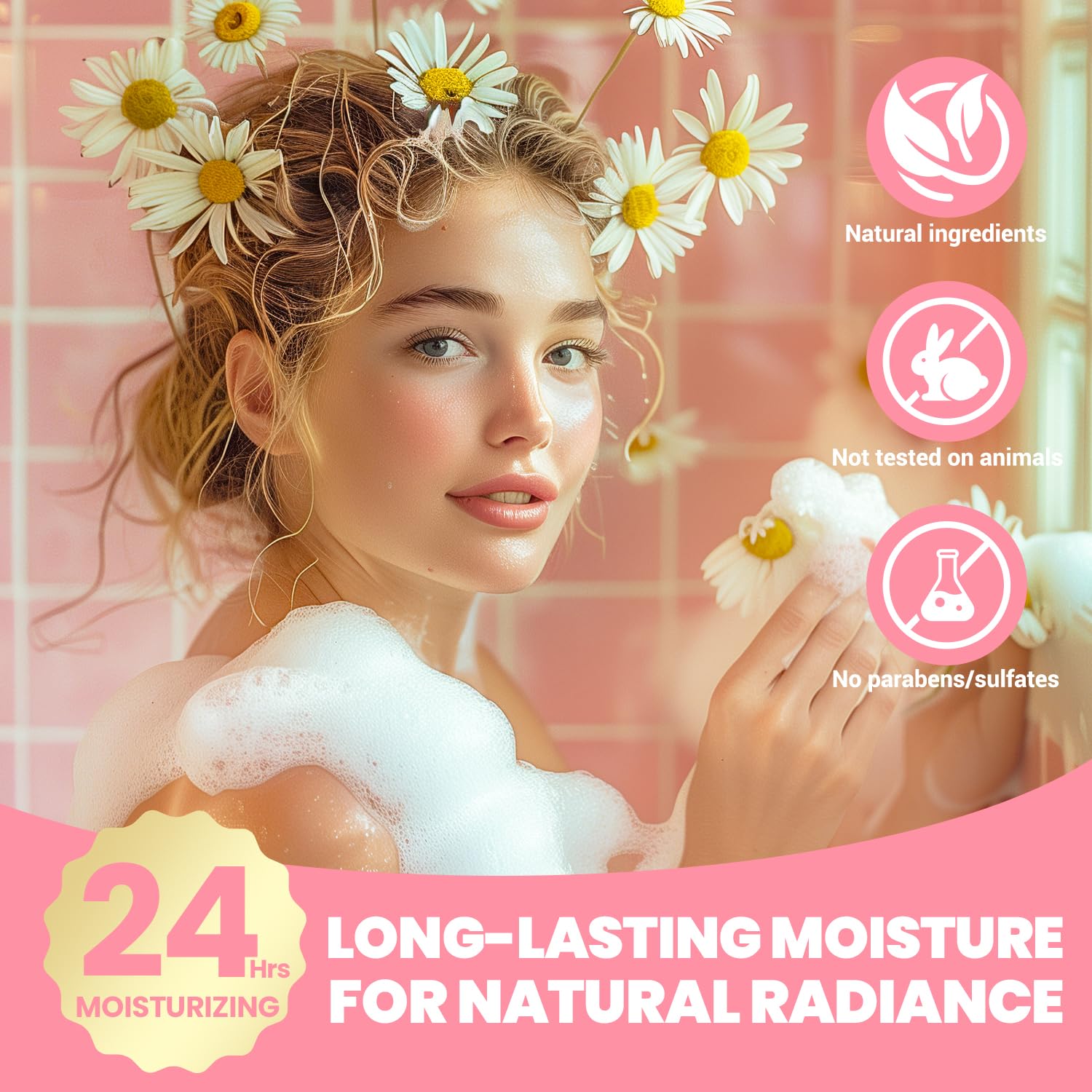 Pétales de savon Spa Luxetique, décoration élégante et soin doux
