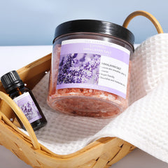 Spa Luxetique Sels Epsom Rose : douceur florale et peau veloutée