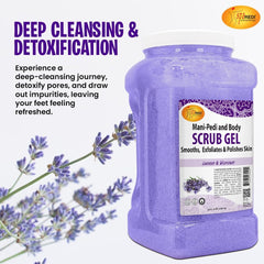 SPA REDI 128oz gommage, parfait pour manucure et pédicure à domicile.