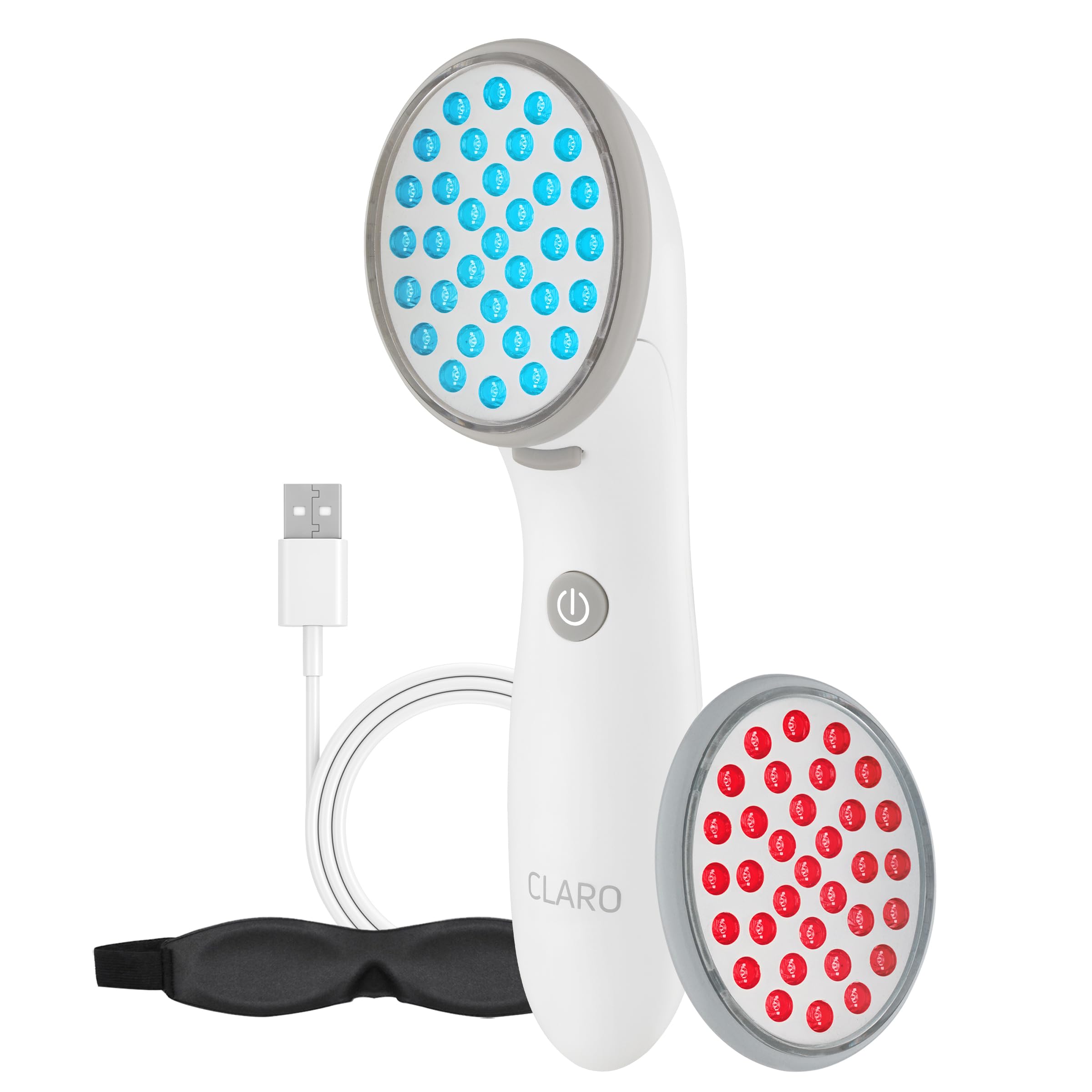 Spa Sciences CLARO – appareil LED bleu et rouge pour traiter l'acné en douceur.
