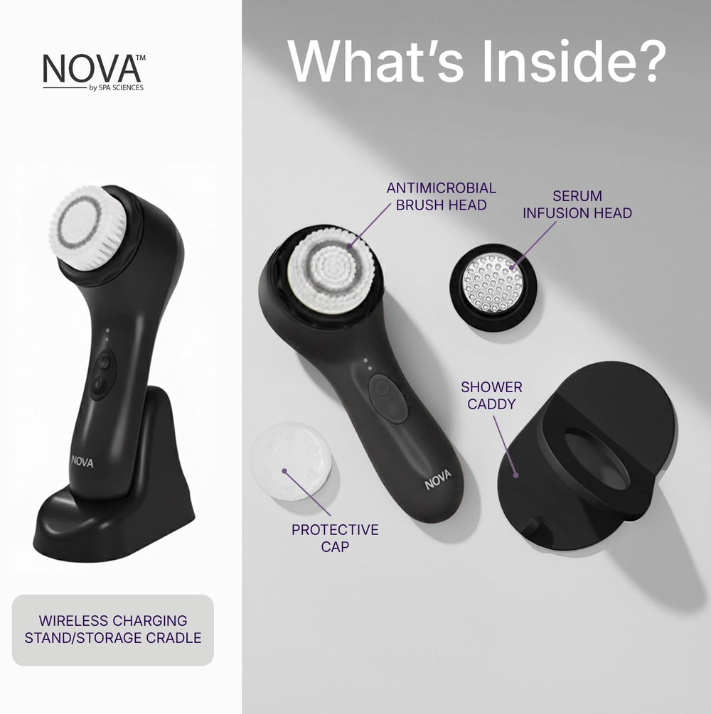 Spa Sciences NOVA – brins visage 20 000 pour exfoliation douce.