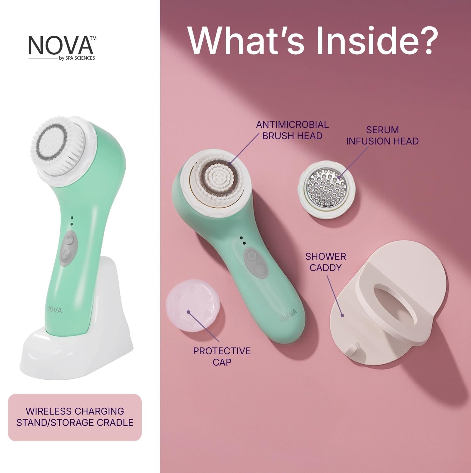 Spa Sciences Nova mouvement 18000 par minute exfolier en douceur