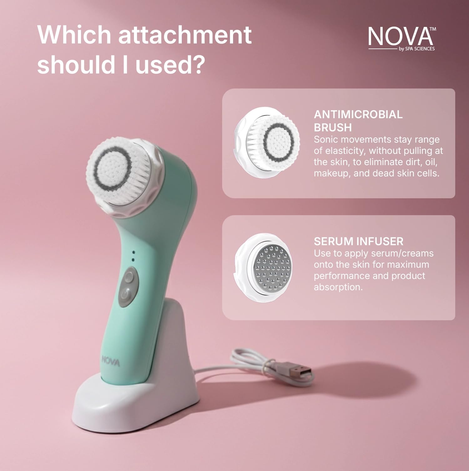 Spa Sciences Nova recharge USB pour utilisation pratique