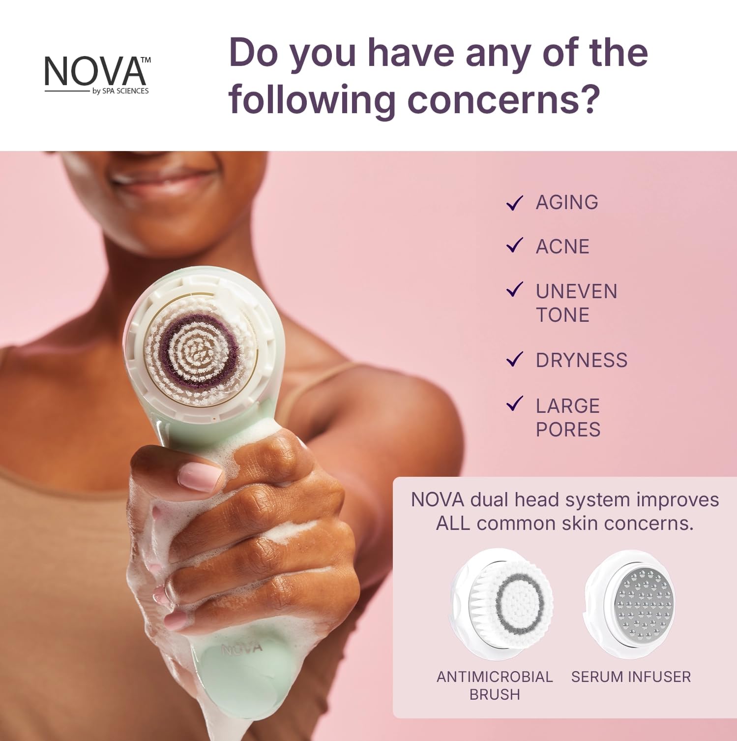 Spa Sciences Nova support de charge sans fil inclus