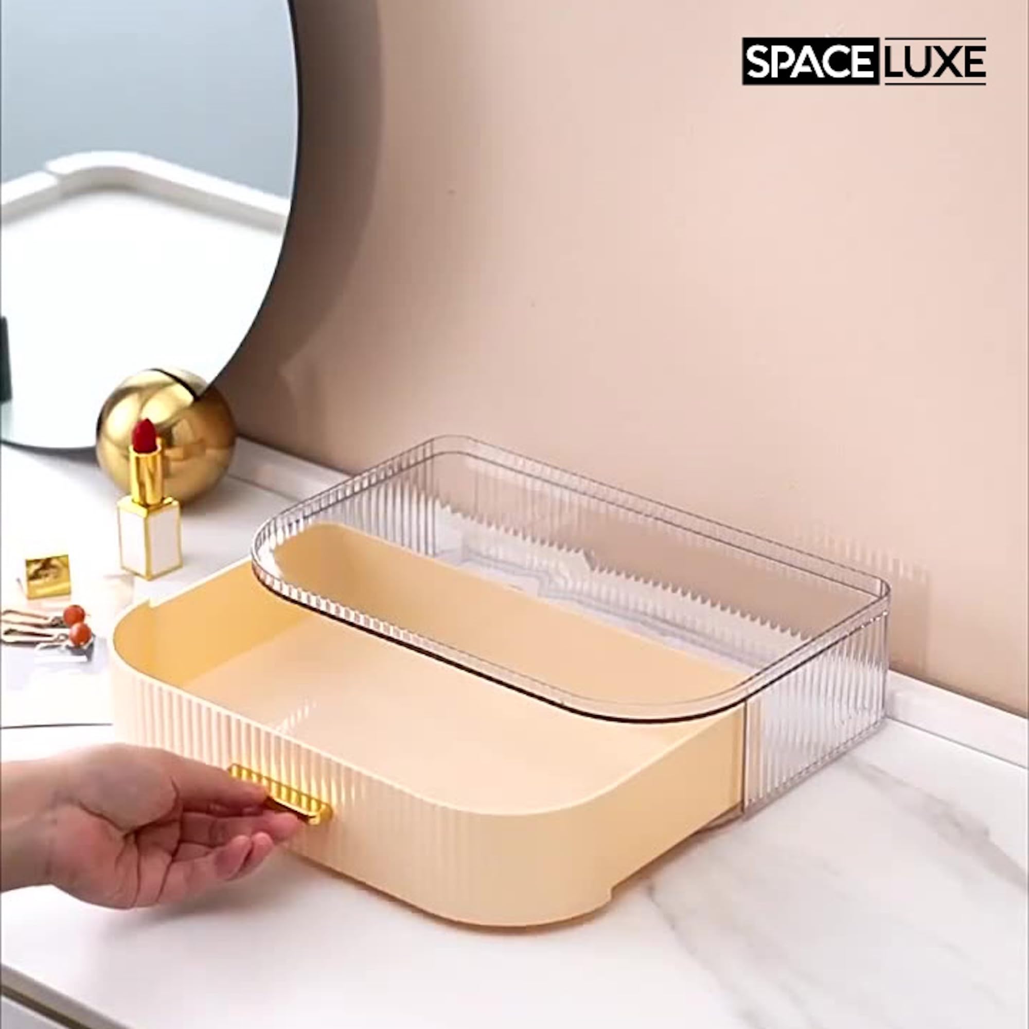 SpaceLuxe Organisateur Cosmtiques Soins Parfums Bijoux rangement