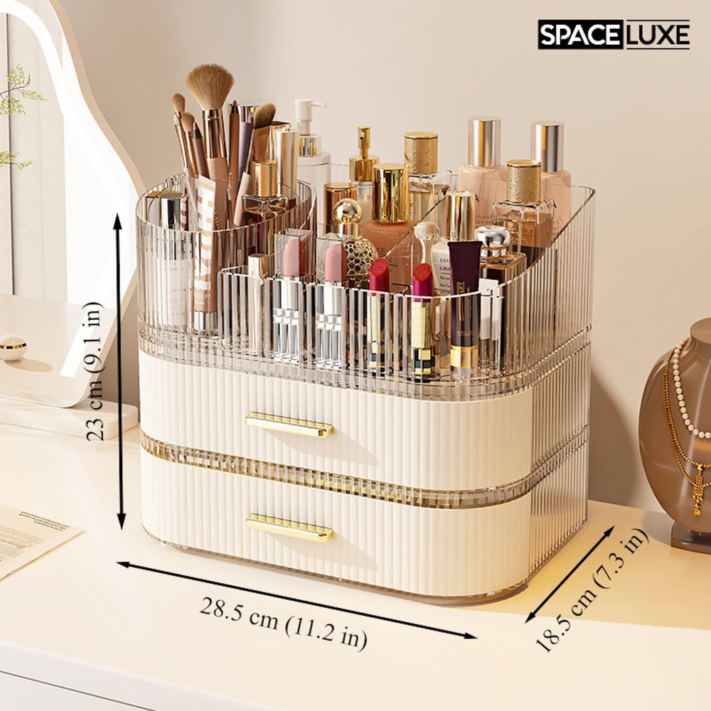 SpaceLuxe Organisateur Vanite dimensions compactes pour comptoir