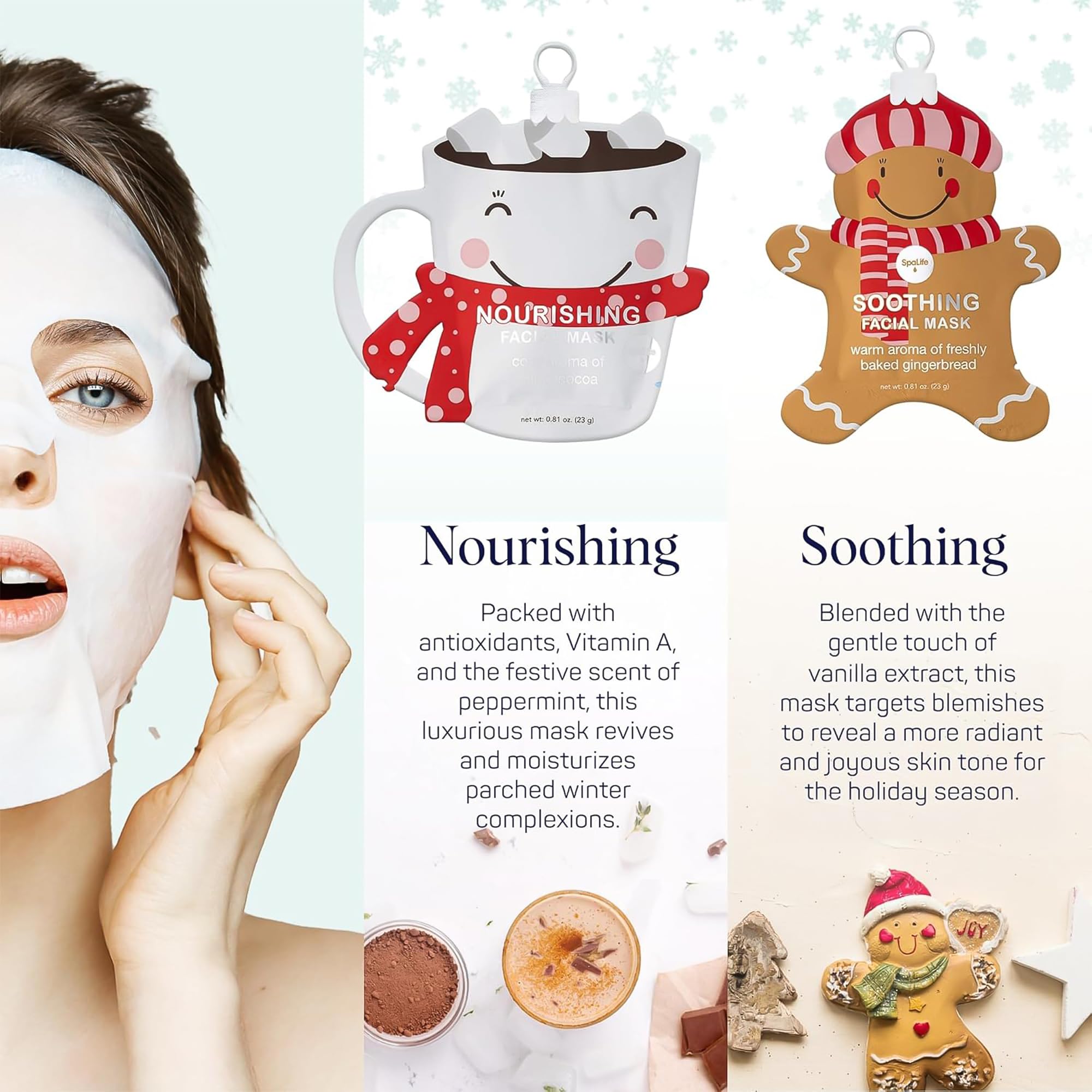SpaLife Beurre Karite Masque Apaisant : protège du dessèchement hivernal.