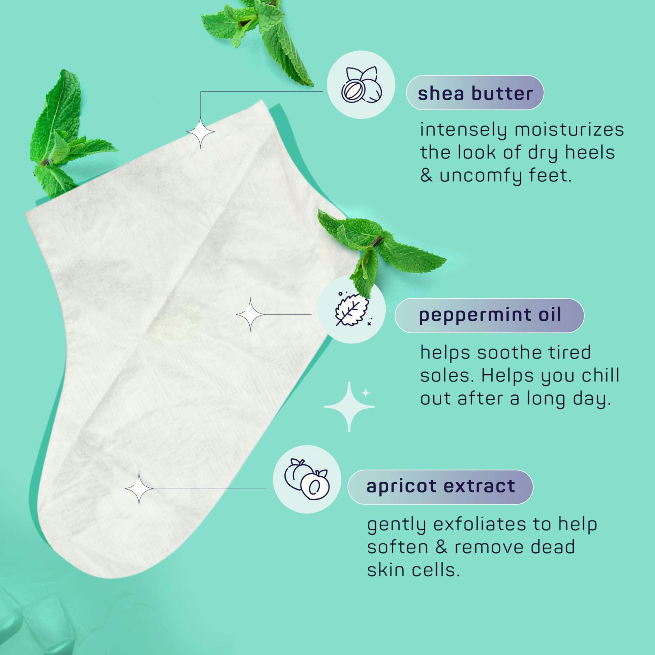 SpaLife foot mask being applied for pampering treatment