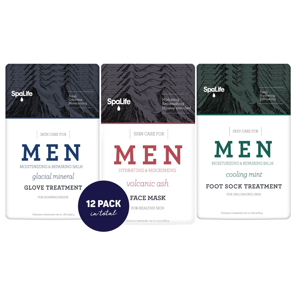 SpaLife coffret spa homme: soin complet pour tête et pieds
