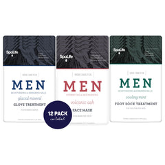 SpaLife coffret spa homme: soin complet pour tête et pieds