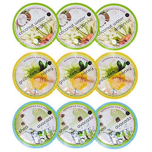 SpaLife - application facile, masque capillaire profond pour cheveux secs et frisottis.