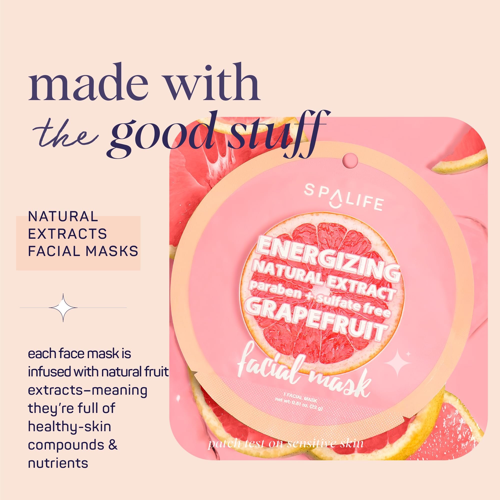 SpaLife masque fruits cerise: antioxydants naturels et peau lumineuse