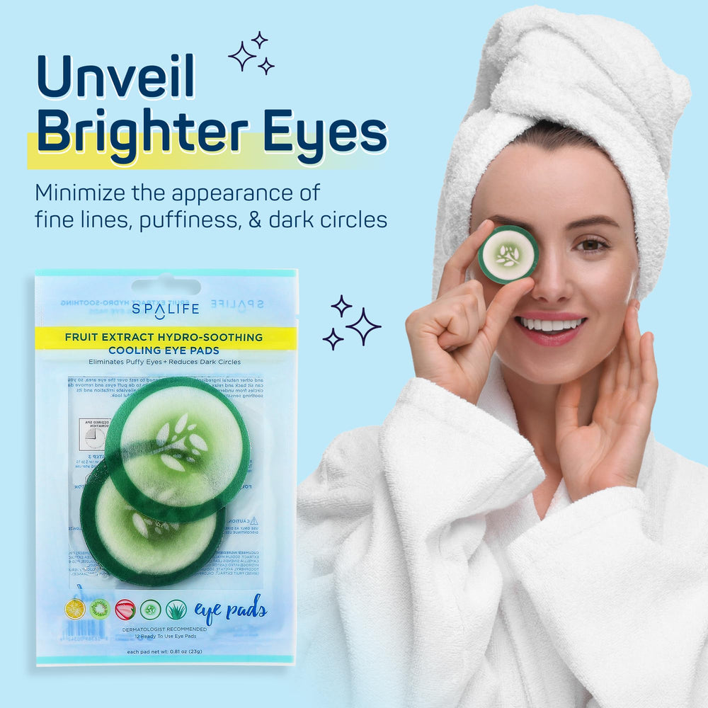 SpaLife patches yeux concombre hydratants revitalisant le contour des yeux